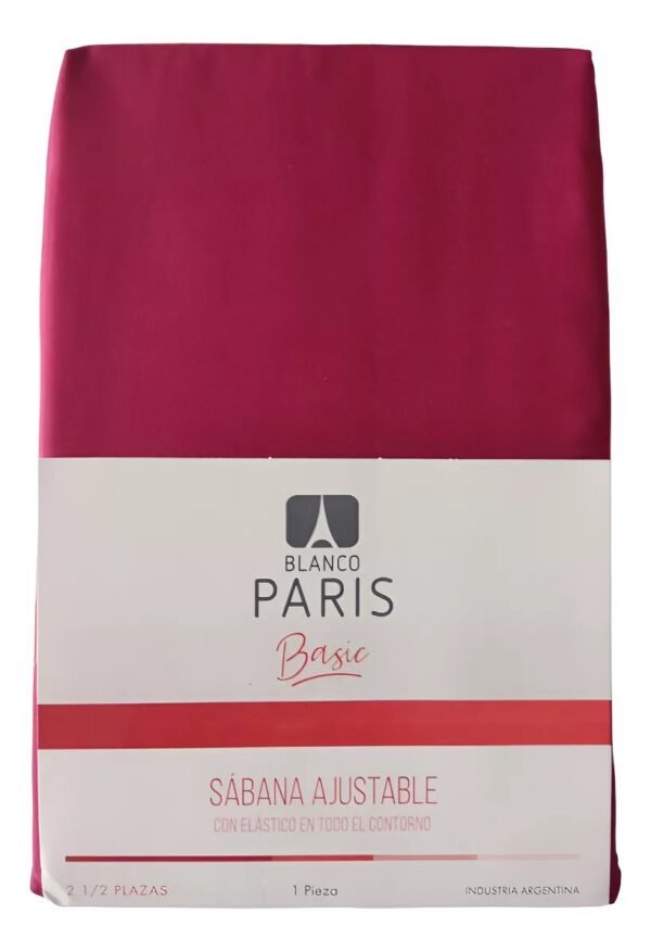 Sabanas ajustable Blanco Paris - Image 3